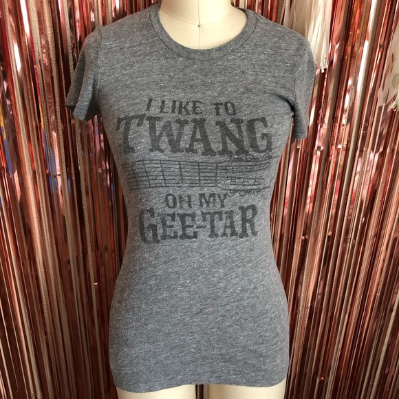 Buckle I Like To Twang On My Gee-tar Shirt - Picture 1 of 7